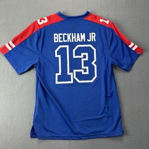 Odell Beckham Jr. #13 Majestic NY Giants Football Team Jersey size Large NFL